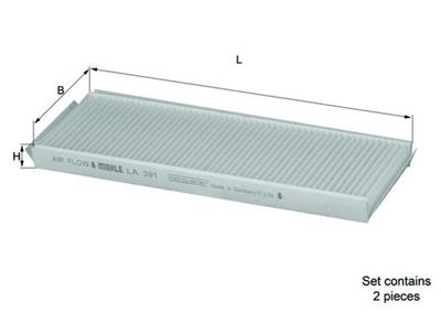 MAHLE ORIGINAL LA 391/S Číslo výrobce: 70356503. EAN: 4009026511947.