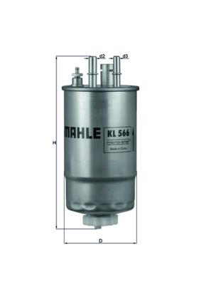 MAHLE ORIGINAL KL 566 Číslo výrobce: 70366156. EAN: 4009026601747.