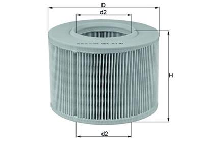 MAHLE ORIGINAL LX 330 Číslo výrobce: 78408684. EAN: 4009026001516.