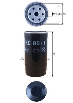 MAHLE ORIGINAL KC 85/1 Číslo výrobce: 78537771. EAN: 4009026203460.