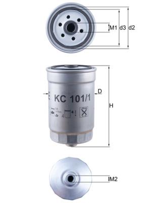 MAHLE ORIGINAL KC 101/1 Číslo výrobce: 70368548. EAN: 4009026602256.