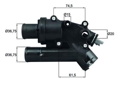 MAHLE ORIGINAL TH 46 83 Číslo výrobce: 72366271. EAN: 4009026936405.