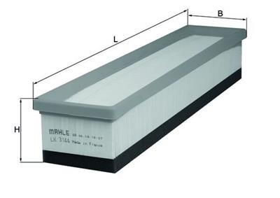 MAHLE ORIGINAL LX 3144 Číslo výrobce: 70554997. EAN: 4009026878897.