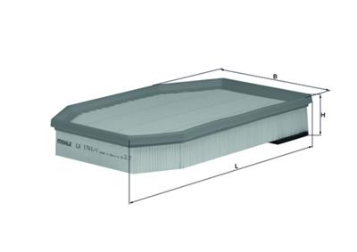 MAHLE ORIGINAL LX 1741/1 Číslo výrobce: 70536027. EAN: 4009026830918.