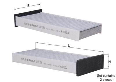 MAHLE ORIGINAL LAK 296/S Číslo výrobce: 72352923. EAN: 4009026933626.