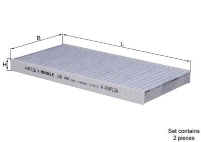 MAHLE ORIGINAL LAK 444/S Číslo výrobce: 72347823. EAN: 4009026932384.
