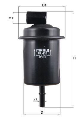 MAHLE ORIGINAL KL 453 Číslo výrobce: 76831275. EAN: 4009026503768.