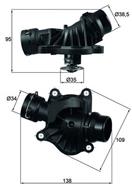 MAHLE ORIGINAL TI 234 88