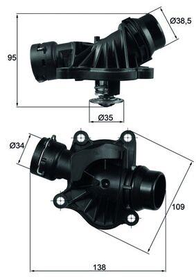 MAHLE ORIGINAL TI 234 88 Číslo výrobce: 72371361. EAN: 4009026937839.