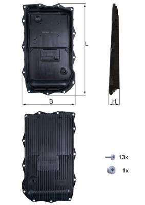 MAHLE ORIGINAL HX 184KIT Číslo výrobce: 72546977. EAN: 4057635005784.