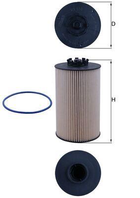 MAHLE ORIGINAL KX 658D Číslo výrobce: 72551988. EAN: 4057635219754.