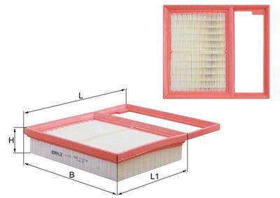 MAHLE ORIGINAL LX 4157 Číslo výrobce: 72560461. EAN: 4009026959152.