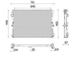 MAHLE ORIGINAL CR 2640 001P