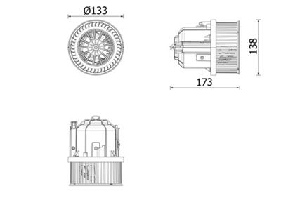 MAHLE ORIGINAL AB 337 000P Číslo výrobce: 72560274. EAN: 4057635225038.