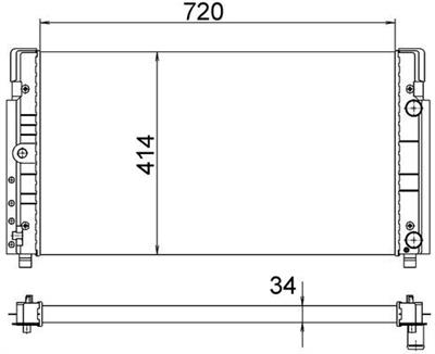 MAHLE ORIGINAL CR 1533 000S Číslo výrobce: 376773774. EAN: 4057635097611.