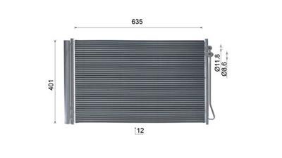 MAHLE ORIGINAL AC 1012 000S Číslo výrobce: 72514380. EAN: 4057635175166.