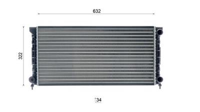 MAHLE ORIGINAL CR 345 000S Číslo výrobce: 376713354. EAN: 4057635083898.