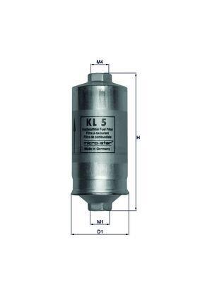 MAHLE ORIGINAL KL 5 Číslo výrobce: 77638224. EAN: 4009026031100.