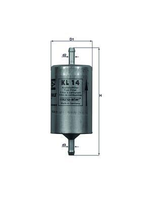 MAHLE ORIGINAL KL 14 Číslo výrobce: 77637655. EAN: 4009026037928.