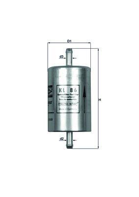 MAHLE ORIGINAL KL 86 Číslo výrobce: 78756991. EAN: 4009026033074.