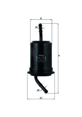 MAHLE ORIGINAL KL 115 Číslo výrobce: 79631185. EAN: 4009026066218.