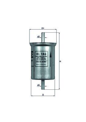MAHLE ORIGINAL KL 146 Číslo výrobce: 79642927. EAN: 4009026070468.