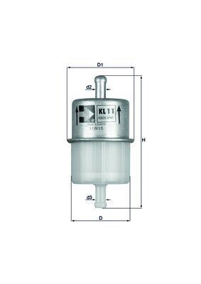MAHLE ORIGINAL KL 11 OF Číslo výrobce: 77637887. EAN: 4009026002667.