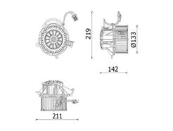 MAHLE ORIGINAL AB 318 000P
