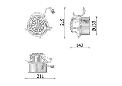 MAHLE ORIGINAL AB 318 000P Číslo výrobce: 72558285. EAN: 4057635223249.