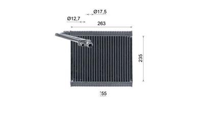 MAHLE ORIGINAL AE 85 000S Číslo výrobce: 72521094. EAN: 4057635187145.