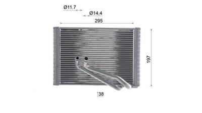 MAHLE ORIGINAL AE 212 000S Číslo výrobce: 72558646.