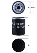 MAHLE ORIGINAL OC 229