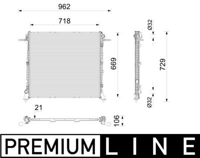 MAHLE ORIGINAL CR 2788 000P Číslo výrobce: 72574250.