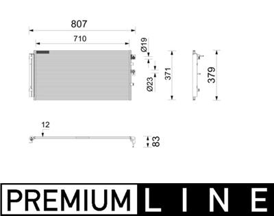 MAHLE ORIGINAL AC 1211 000P Číslo výrobce: 72575292. EAN: 4057635244756.