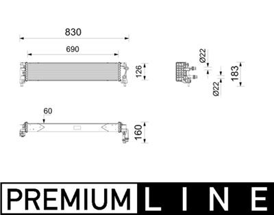 MAHLE ORIGINAL CR 2806 000P Číslo výrobce: 72576485.