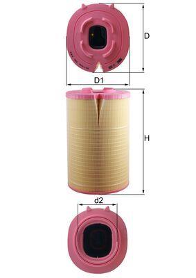 MAHLE ORIGINAL LX 5888 Číslo výrobce: 72572046.
