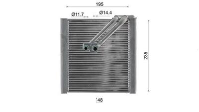MAHLE ORIGINAL AE 211 000S Číslo výrobce: 72558644.