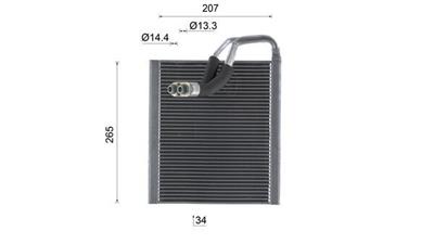 MAHLE ORIGINAL AE 221 000S Číslo výrobce: 72559760.