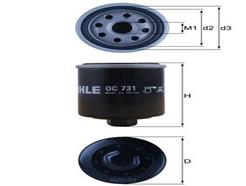 MAHLE ORIGINAL OC 731