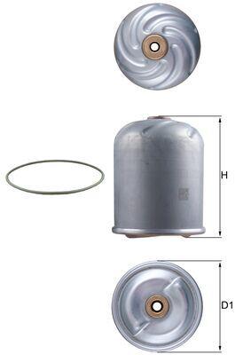 MAHLE ORIGINAL OZ 3D Číslo výrobce: 72567030. EAN: 4009026304266.