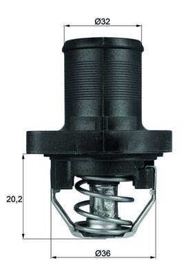 MAHLE ORIGINAL TI 47 89 Číslo výrobce: 6.703.89. EAN: 4250192945573.