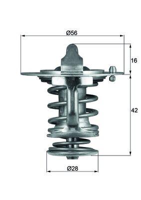 MAHLE ORIGINAL TX 83 76D Číslo výrobce: 72399879. EAN: 4009026956540.