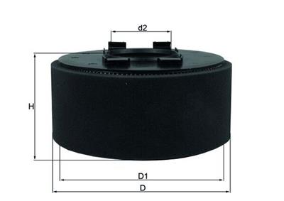 MAHLE ORIGINAL LX 870 Číslo výrobce: 76563605. EAN: 4009026308561.
