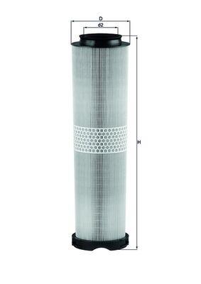 MAHLE ORIGINAL LX 816/4 Číslo výrobce: 76530570. EAN: 4009026301746.
