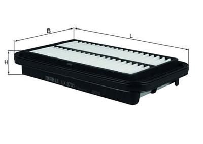 MAHLE ORIGINAL LX 3751 Číslo výrobce: 72370373. EAN: 4009026937082.