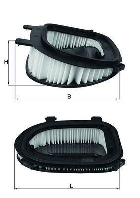 MAHLE ORIGINAL LX 3541 Číslo výrobce: 72348824. EAN: 4009026932575.