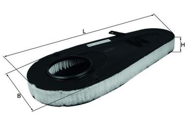 MAHLE ORIGINAL LX 3598 Číslo výrobce: 72348816. EAN: 4009026932568.