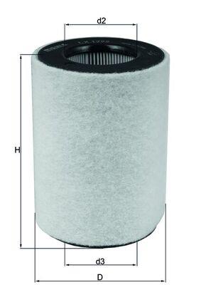 MAHLE ORIGINAL LX 1792 Číslo výrobce: 70321254. EAN: 4009026508282.