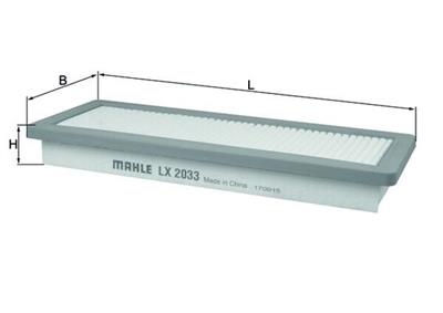 MAHLE ORIGINAL LX 2033 Číslo výrobce: 70541921. EAN: 4009026844168.