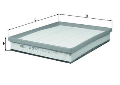 MAHLE ORIGINAL LX 2076/3 Číslo výrobce: 72368328. EAN: 4009026936771.